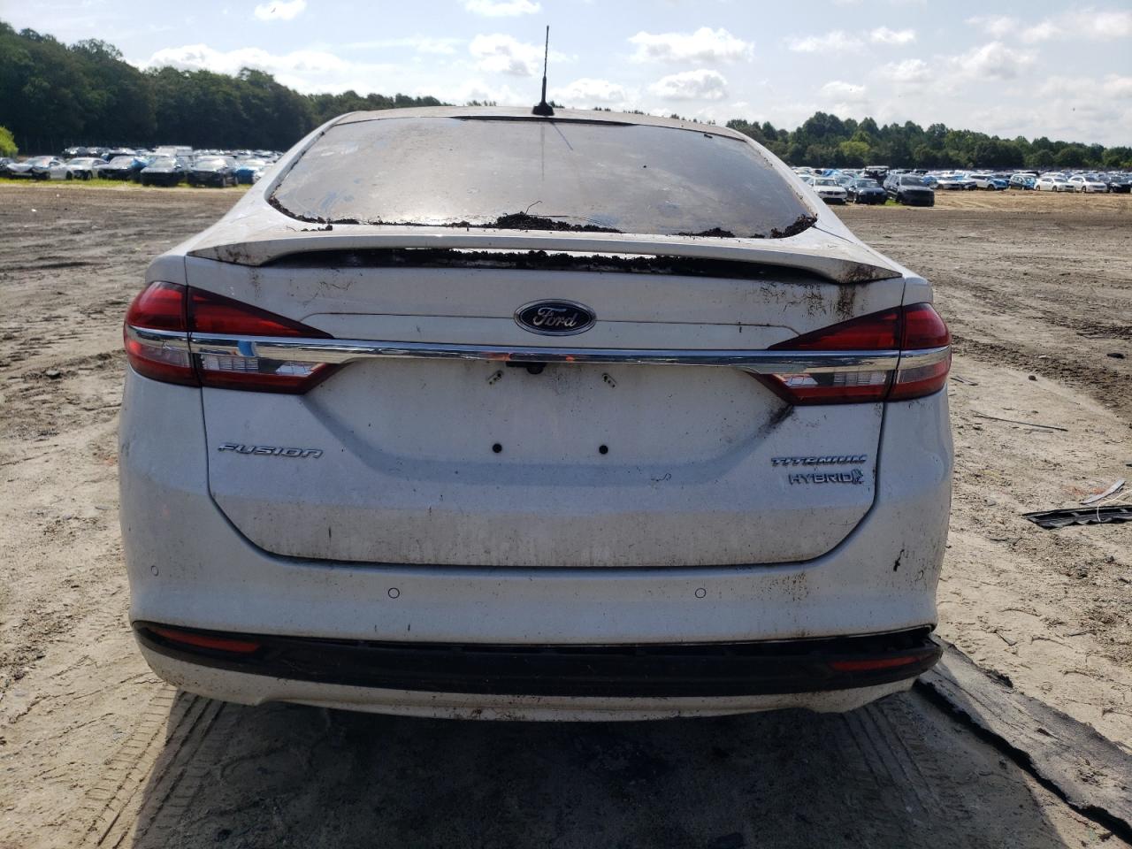 2017 Ford Fusion Titanium Hev VIN: 3FA6P0RU7HR232575 Lot: 63262095