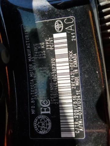 2013 TOYOTA COROLLA BASE  