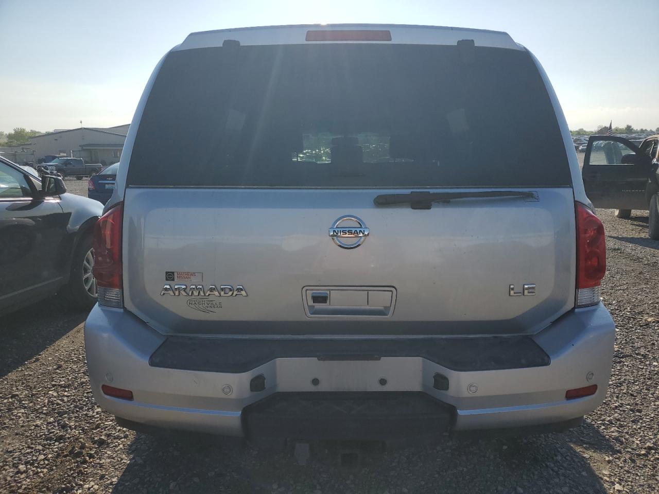 2008 Nissan Armada Se VIN: 5N1BA08D48N609440 Lot: 63272475