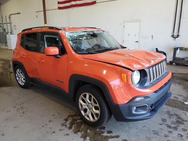  JEEP RENEGADE 2017 Orange