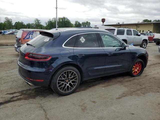  PORSCHE MACAN 2017 Blue
