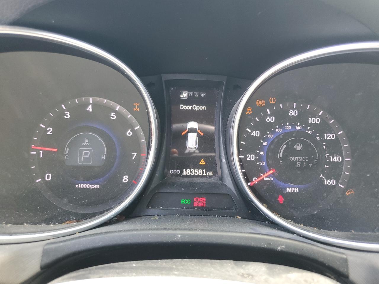2013 Hyundai Santa Fe Sport VIN: 5XYZUDLA7DG009690 Lot: 65619075