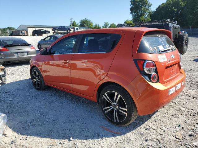 Hatchbacks CHEVROLET SONIC 2012 Pomarańczowy