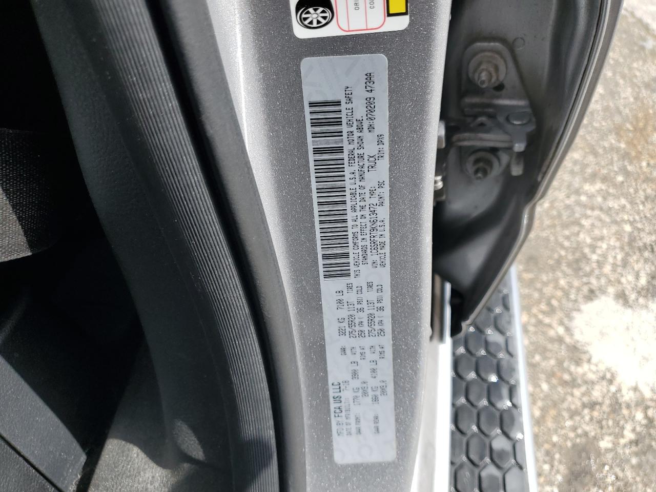 1c6srfrt9kn613472 1C6SRFRT9KN613472 2019 Ram 1500 Laramie