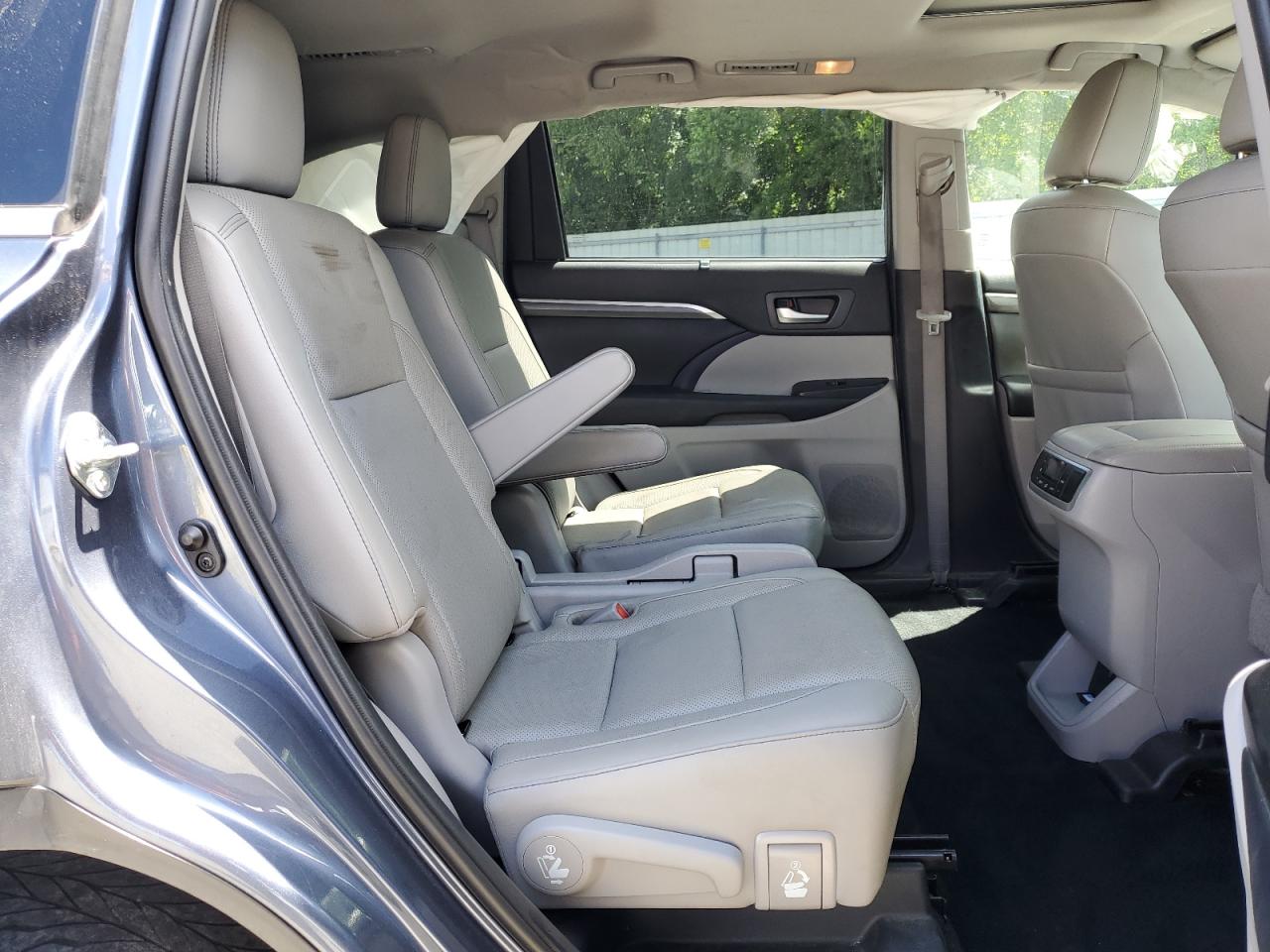2019 Toyota Highlander Limited VIN: 5TDYZRFH2KS343418 Lot: 64991515