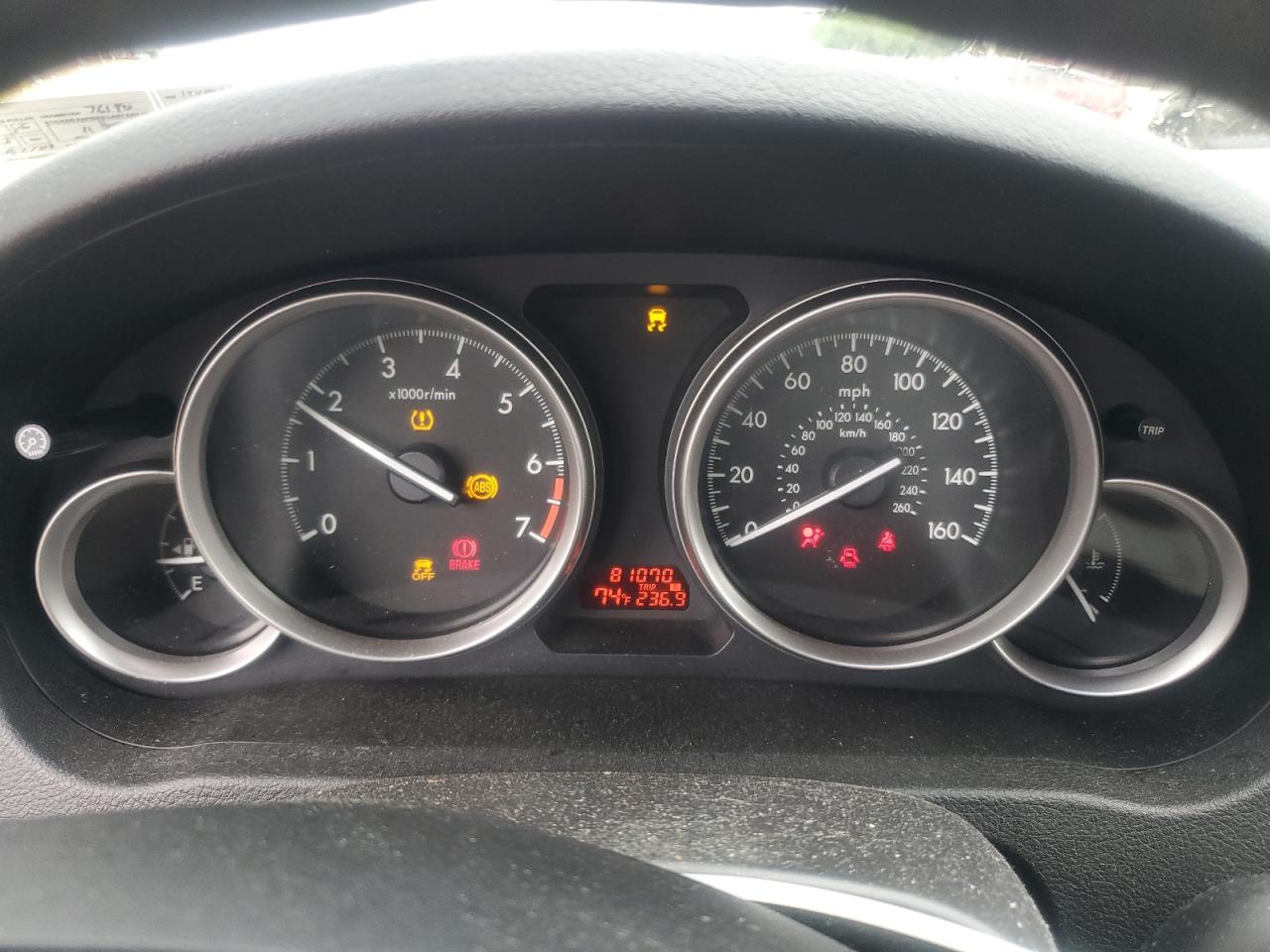 2012 Mazda 6 I VIN: 1YVHZ8BH6C5M09275 Lot: 66933175