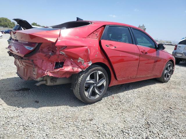  HYUNDAI ELANTRA 2021 Red
