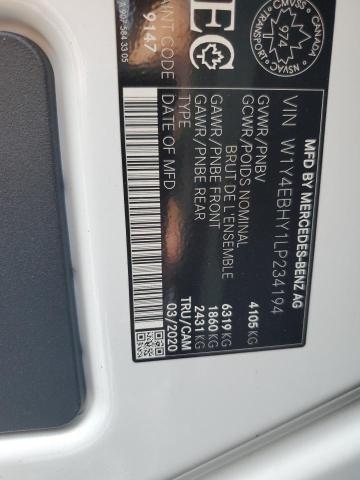 2020 MERCEDES-BENZ SPRINTER 2500  