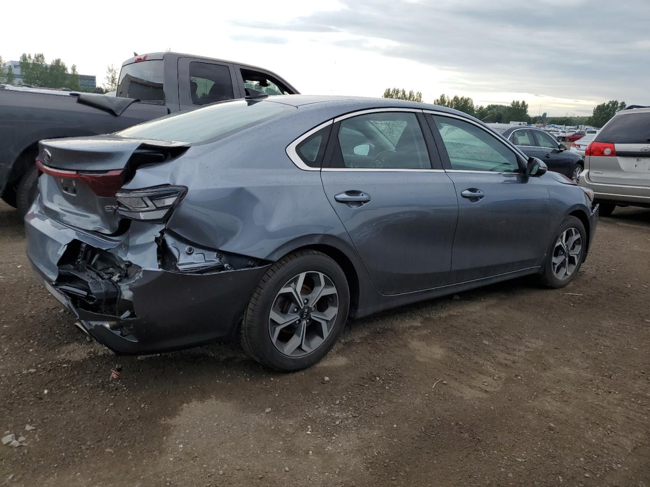 2019 Kia Forte Ex VIN: 3KPF54AD2KE121921 Lot: 62715865