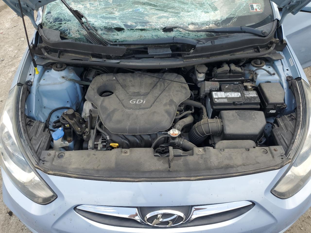 2014 Hyundai Accent Gls VIN: KMHCT4AE1EU685336 Lot: 63586395