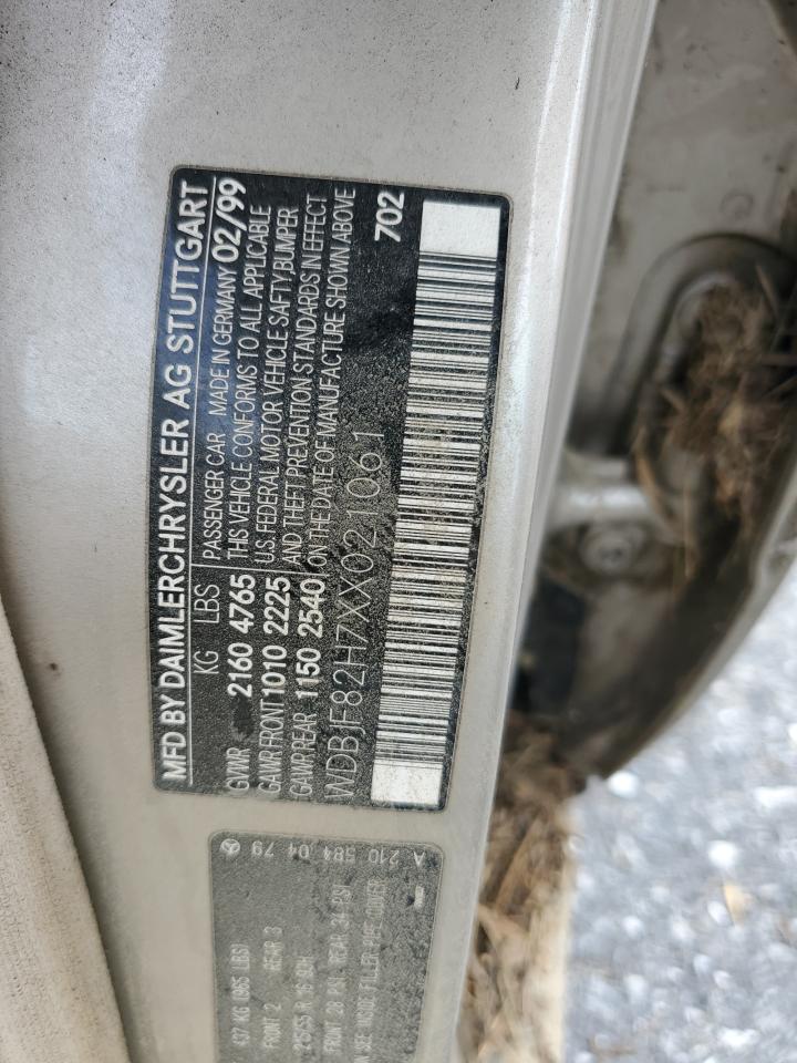 1999 Mercedes-Benz E 320 4Matic VIN: WDBJF82H7XX021061 Lot: 64169935