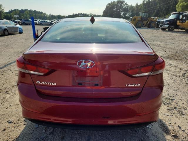  HYUNDAI ELANTRA 2017 Czerwony