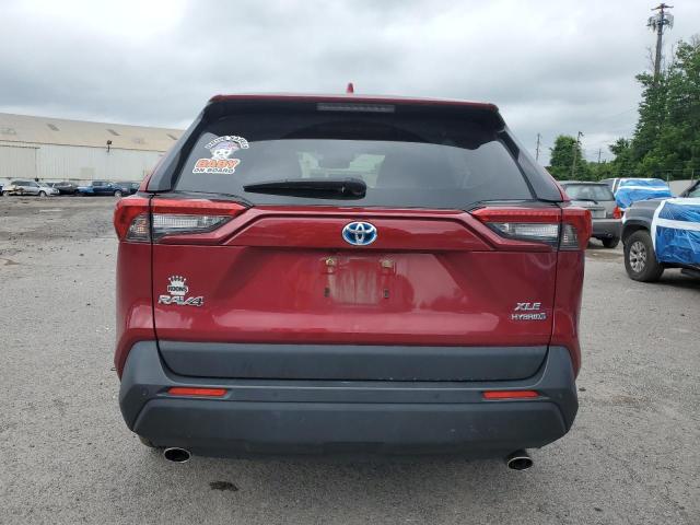  TOYOTA RAV4 2021 Бургунди