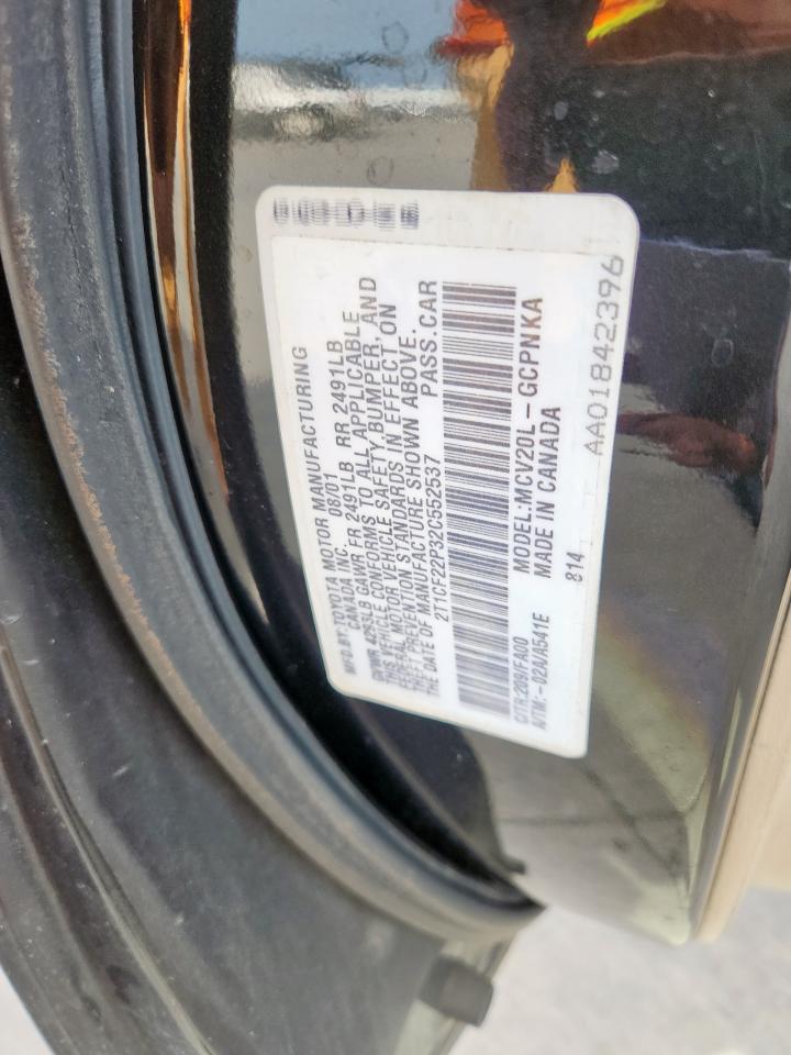 2002 Toyota Camry Solara Se VIN: 2T1CF22P32C552537 Lot: 63089865