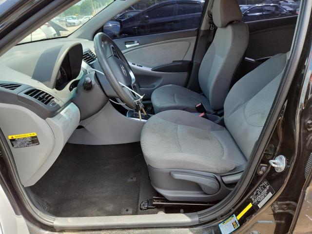 HYUNDAI ACCENT 2012 Czarny