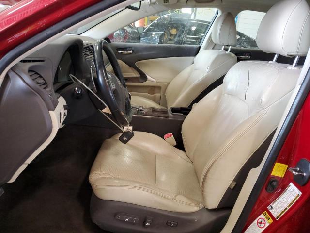 Sedans LEXUS IS 2012 Red