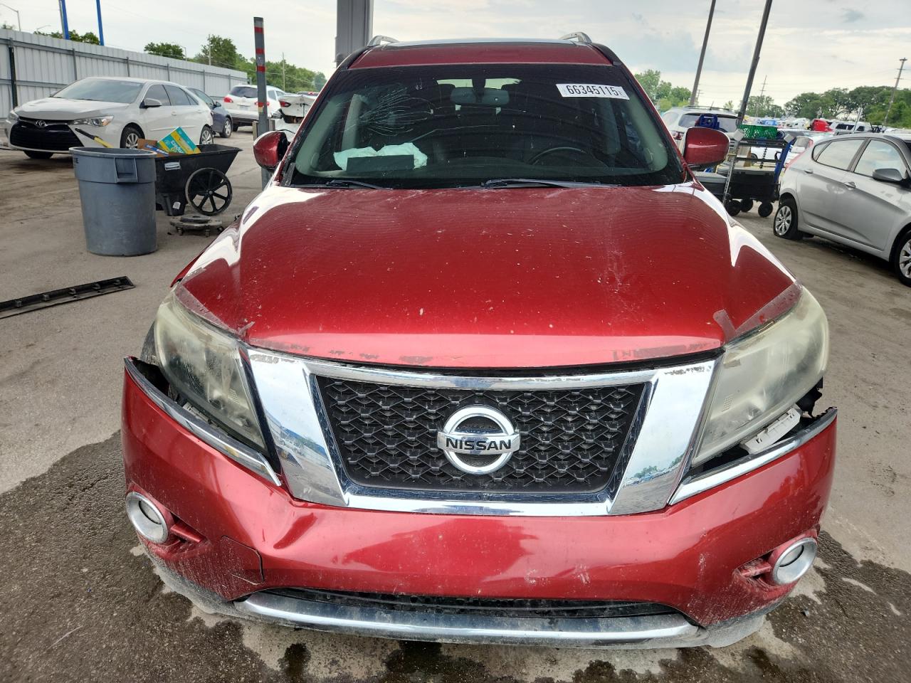 2014 Nissan Pathfinder S VIN: 5N1AR2MM6EC613275 Lot: 66345115