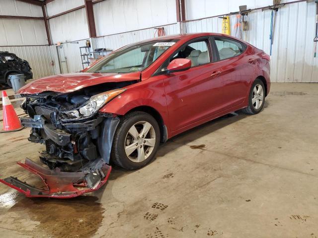  HYUNDAI ELANTRA 2013 Czerwony