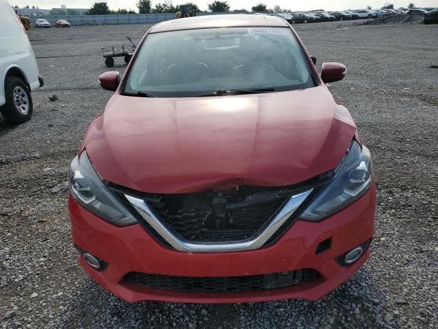  NISSAN SENTRA 2018 Красный