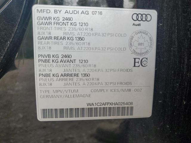 2017 AUDI Q5 PREMIUM  