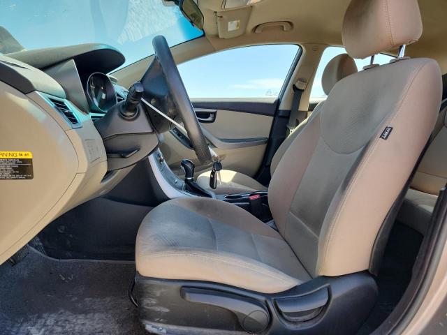 Sedans HYUNDAI ELANTRA 2016 tan