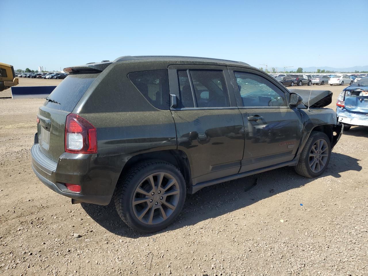 2016 Jeep Compass Sport green null gas 1C4NJCBB3GD806470 photo #4