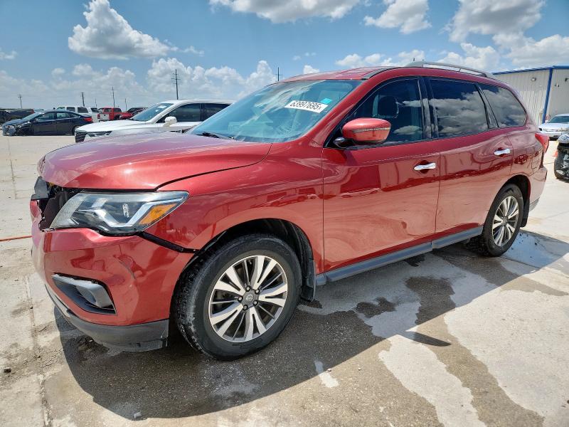 NISSAN PATHFINDER 2017 Czerwony