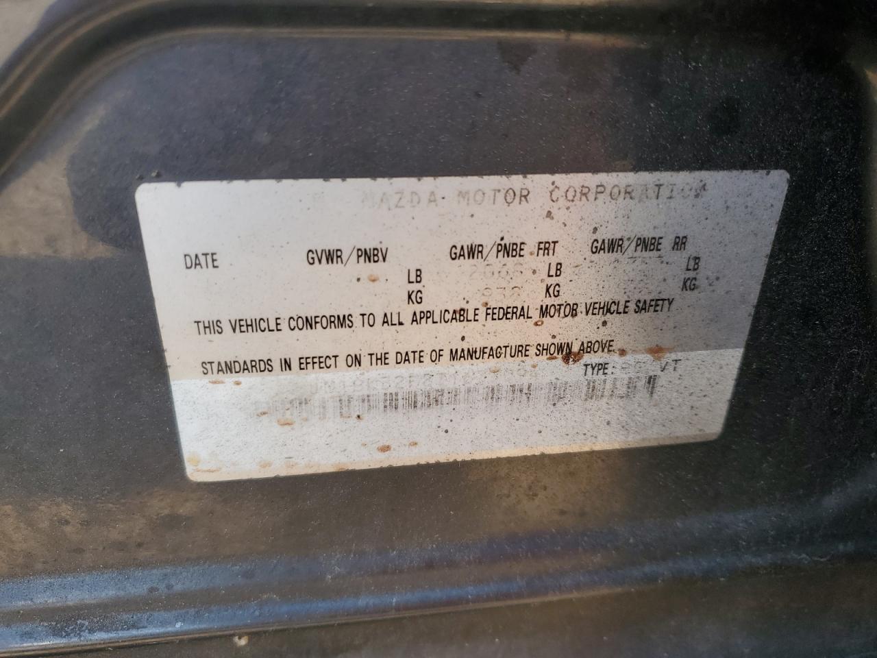 2007 Mazda 3 I VIN: JM1BK32F871673094 Lot: 63052695