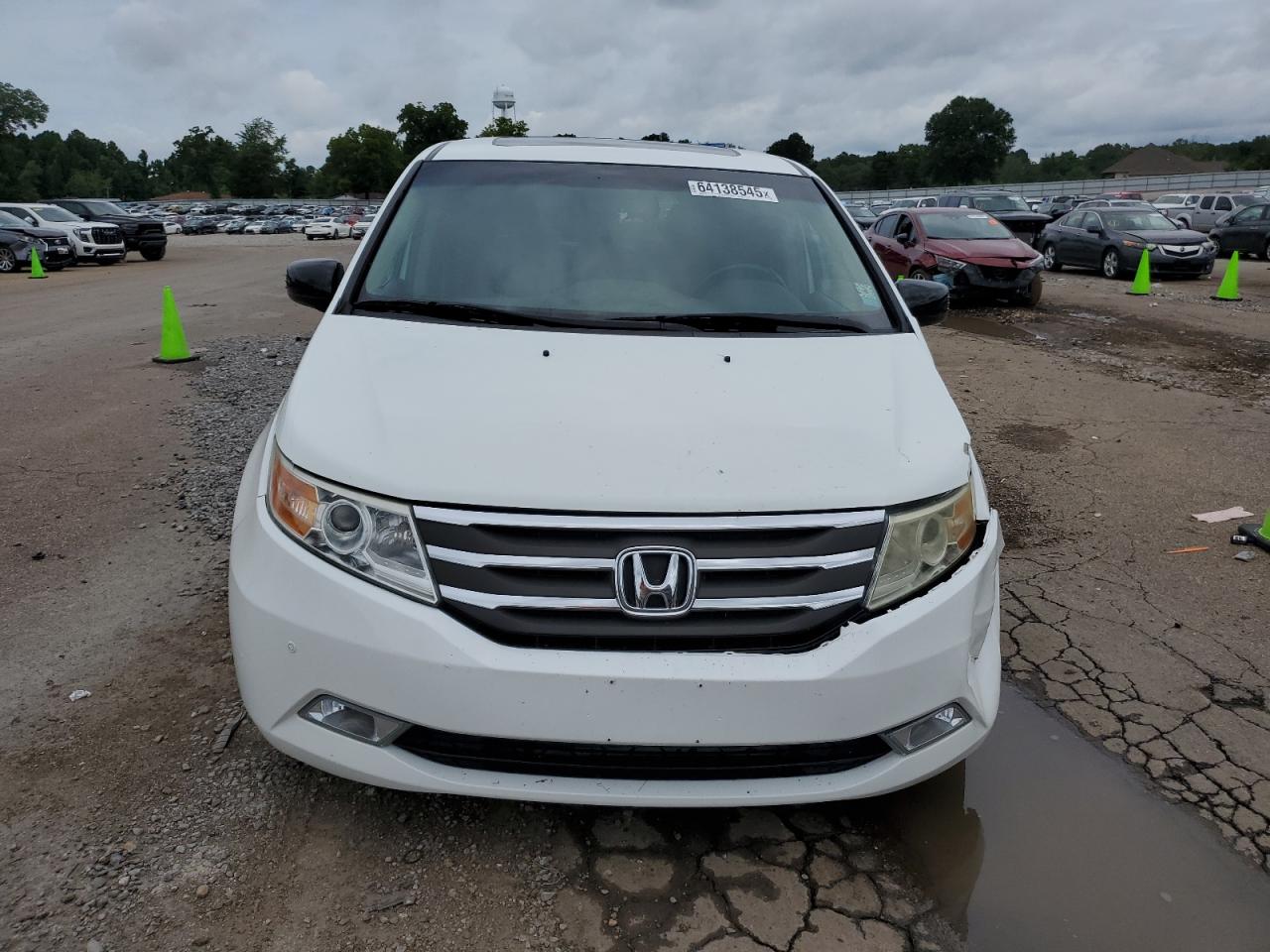 2011 Honda Odyssey Touring VIN: 5FNRL5H92BB014114 Lot: 64138545