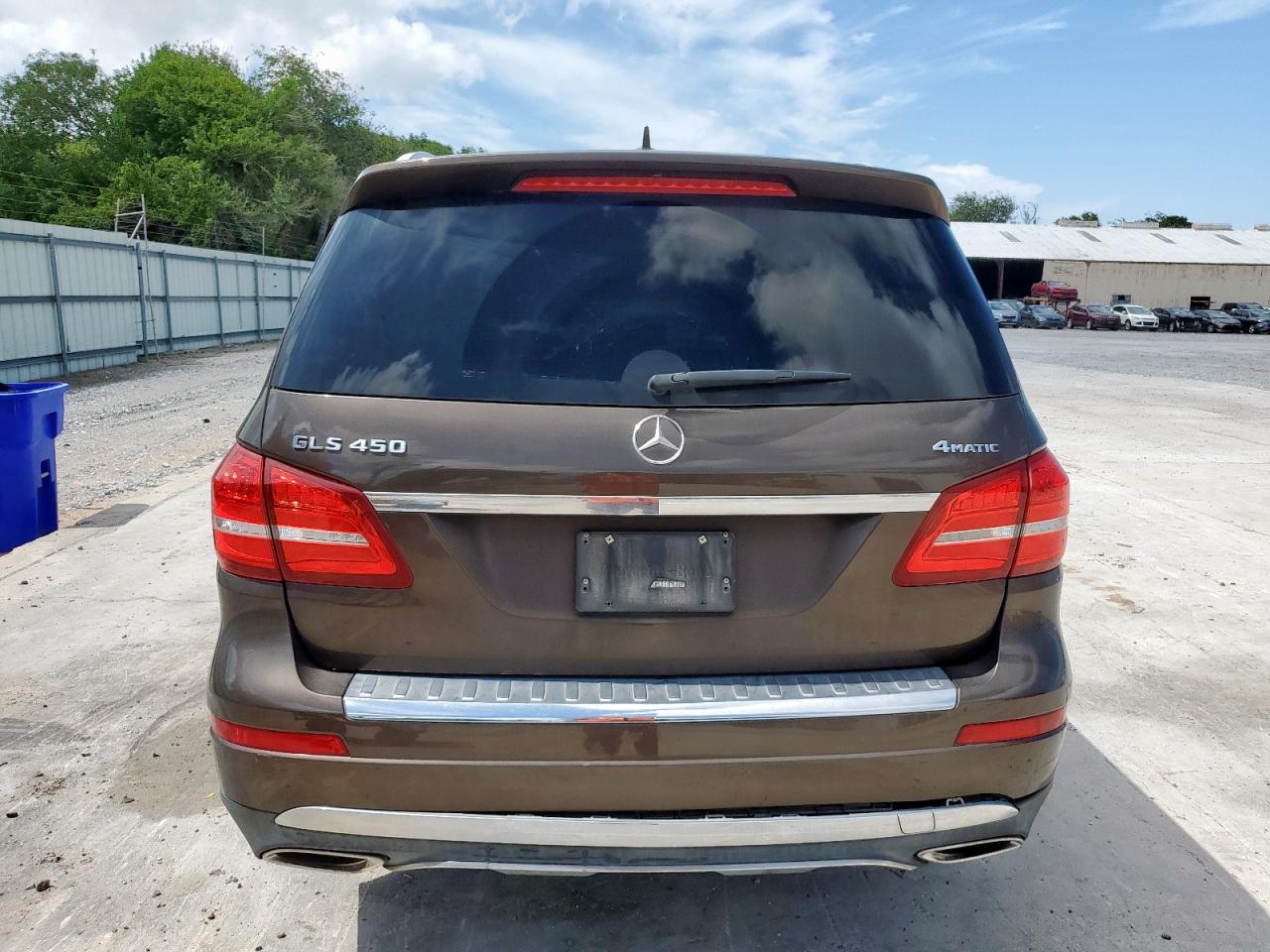 2017 Mercedes-Benz Gls 450 4Matic VIN: 4JGDF6EE1HA825117 Lot: 64043665