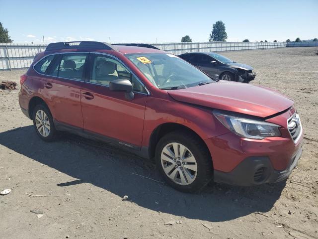  SUBARU OUTBACK 2018 Burgundy