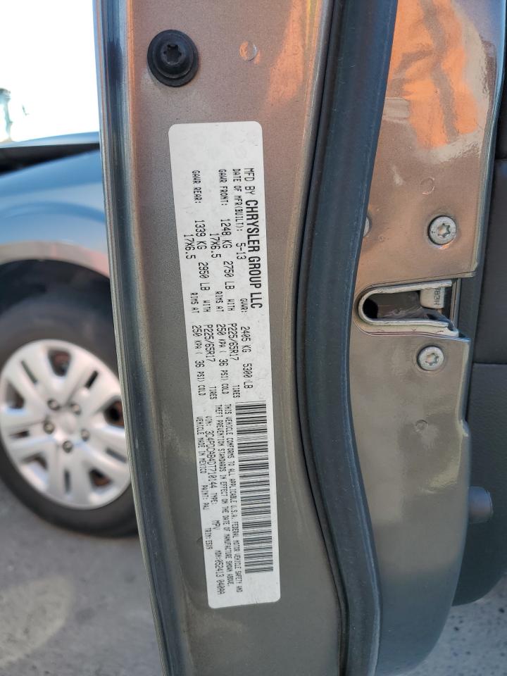 2013 Dodge Journey Se VIN: 3C4PDCAB4DT710144 Lot: 65027115