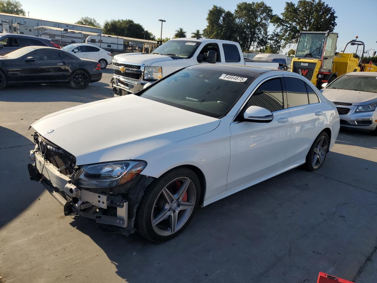 2017 Mercedes-Benz C 300 VIN: 55SWF4JB1HU188166 Lot: 64664875