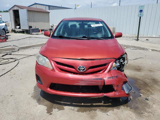  TOYOTA COROLLA 2012 Czerwony