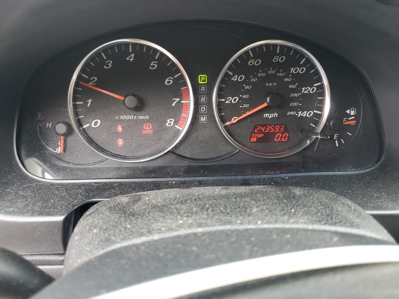 2006 Mazda 6 S VIN: 1YVHP82DX65M40455 Lot: 63978205