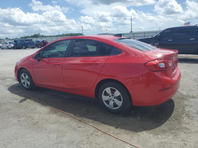  CHEVROLET CRUZE 2018 Czerwony
