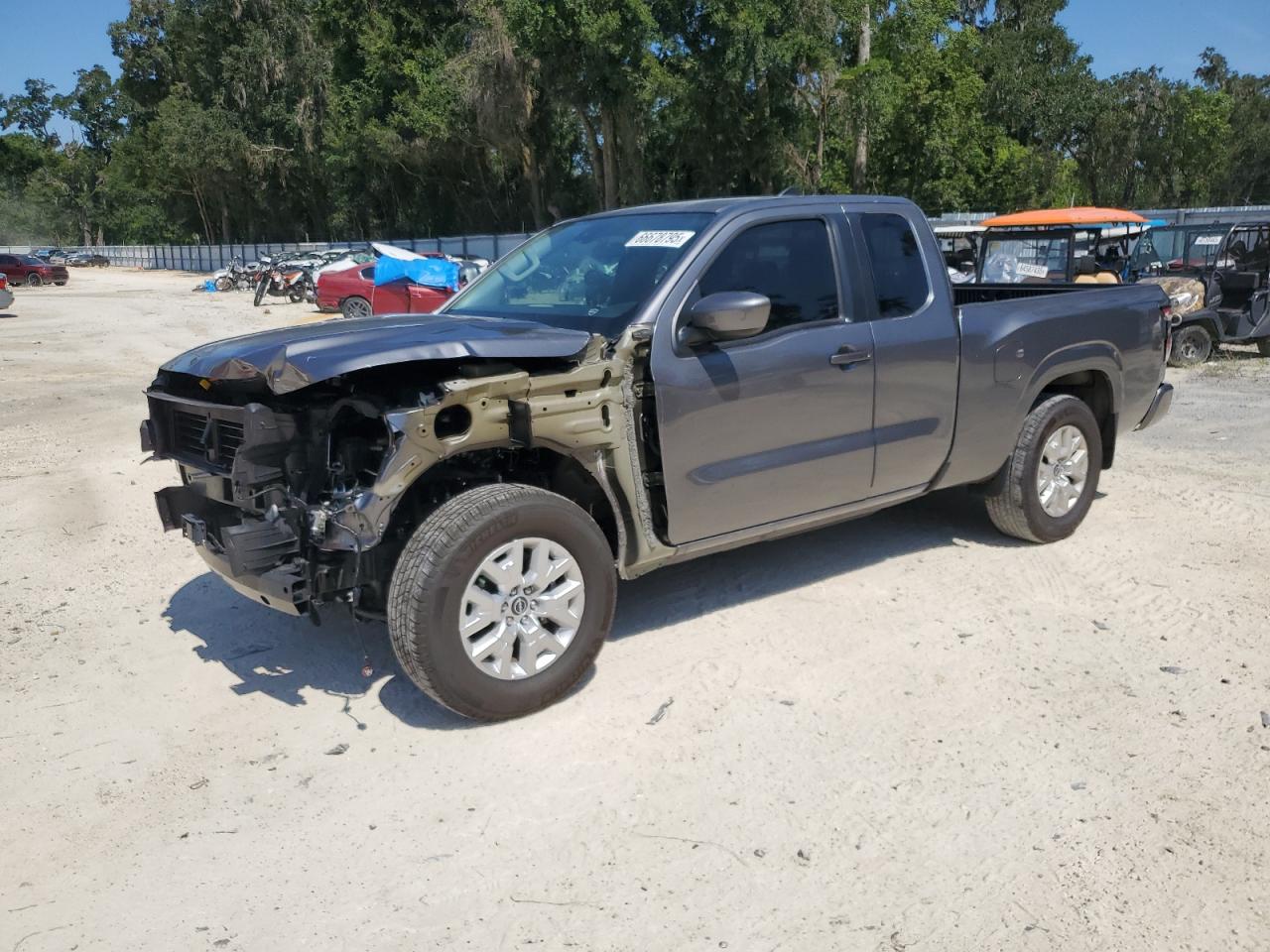 2024 Nissan Frontier S grey null gas 1N6ED1CL9RN662145 photo #1