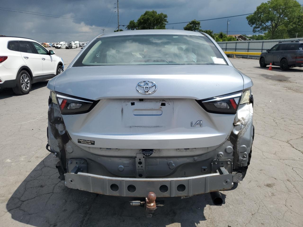 2017 Toyota Yaris Ia VIN: 3MYDLBYV2HY186809 Lot: 64400235
