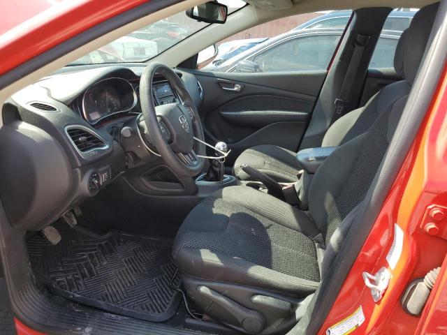 Sedans DODGE DART 2016 Red