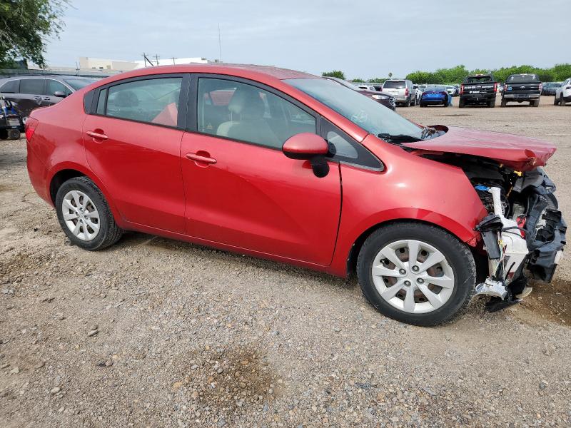 Sedans KIA RIO 2014 Czerwony