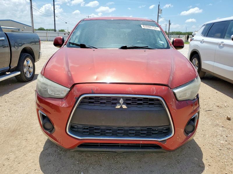  MITSUBISHI OUTLANDER 2015 Красный