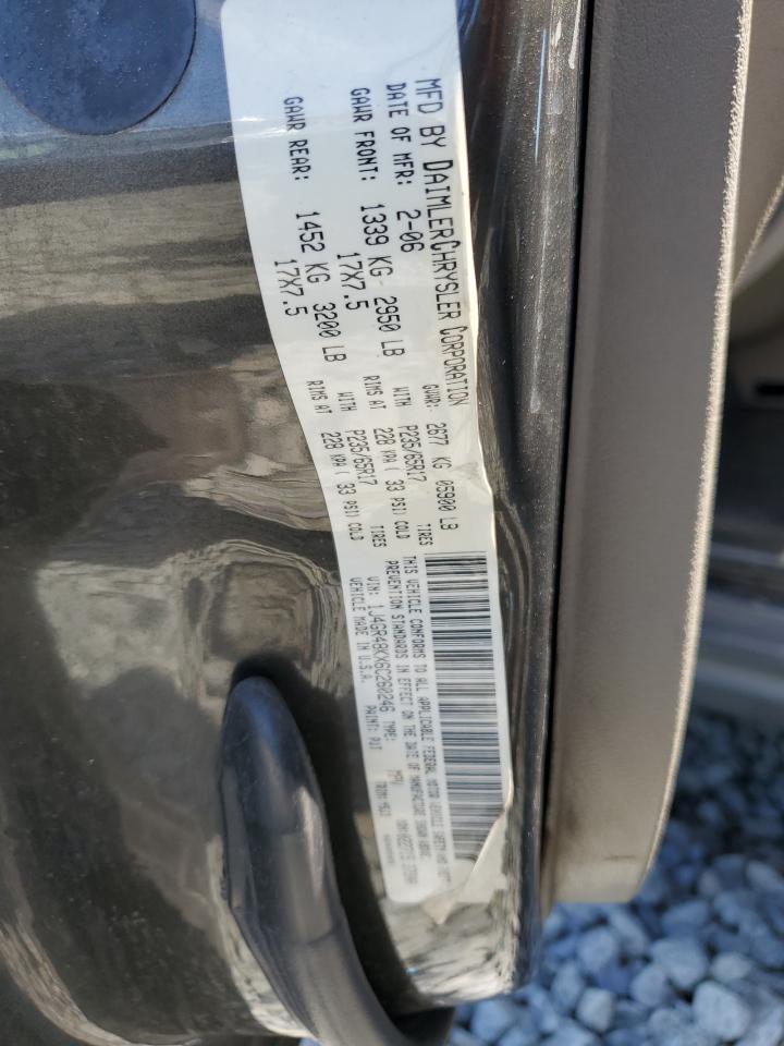 2006 Jeep Grand Cherokee Laredo VIN: 1J4GR48KX6C260246 Lot: 63402615