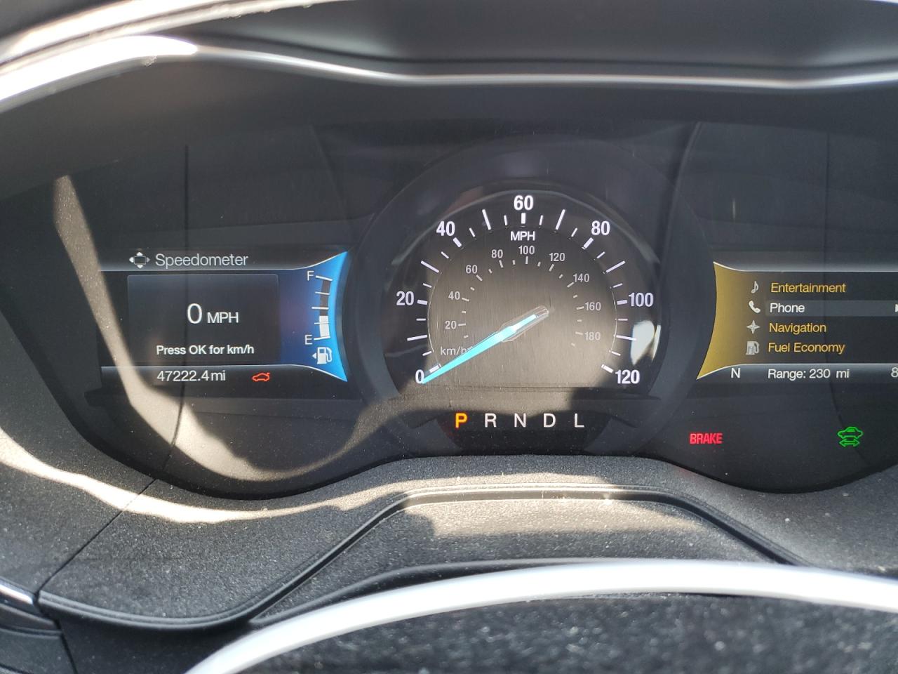 2019 Ford Fusion Se VIN: 3FA6P0LU1KR263997 Lot: 54066185