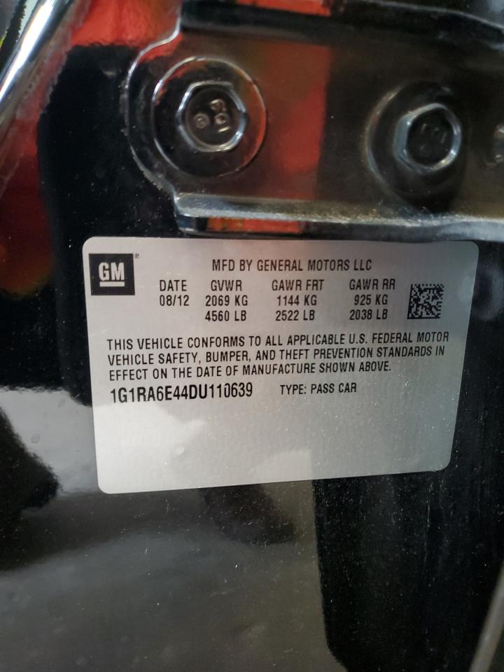 2013 Chevrolet Volt VIN: 1G1RA6E44DU110639 Lot: 65467515