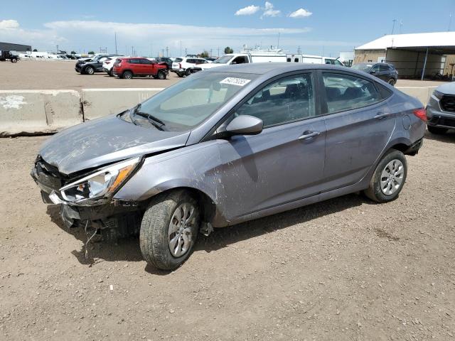 Sedans HYUNDAI ACCENT 2016 Szary