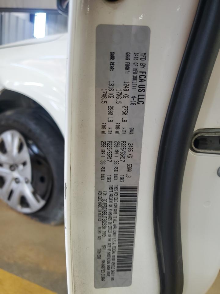 2018 Dodge Journey Se VIN: 3C4PDCAB6JT362620 Lot: 67173465