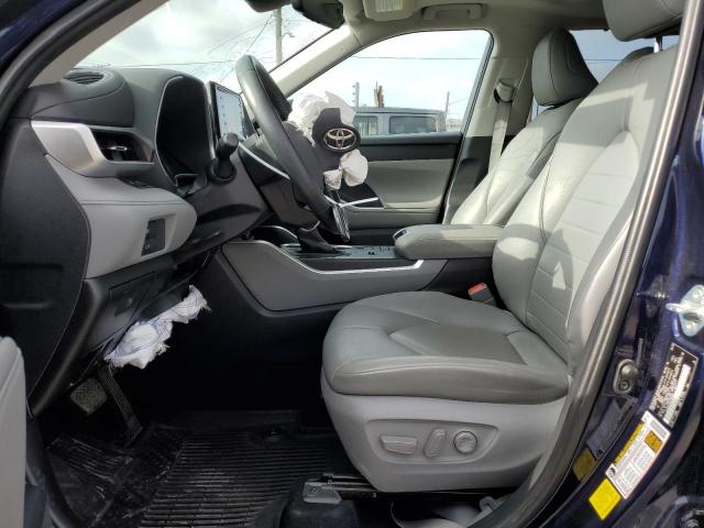  TOYOTA HIGHLANDER 2020 Granatowy