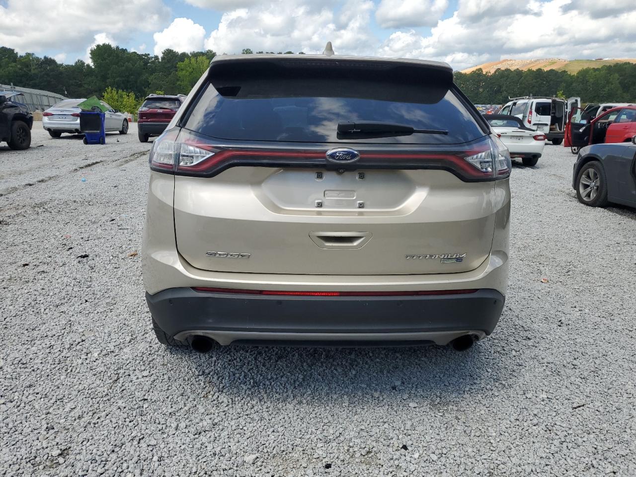2017 Ford Edge Titanium VIN: 2FMPK4K91HBC17204 Lot: 64630875
