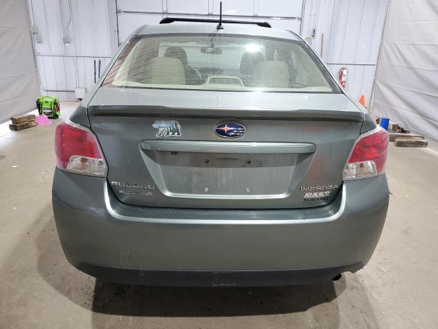 Sedans SUBARU IMPREZA 2016 Green