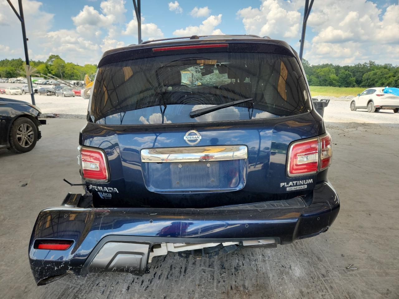 2018 Nissan Armada Platinum VIN: JN8AY2NE9J9735168 Lot: 64648565